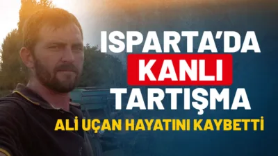 Isparta'nın Senirkent İlçesinde Veli Çokal tartıştığı arkadaşı Ali Uçan'ı bıçaklayarak