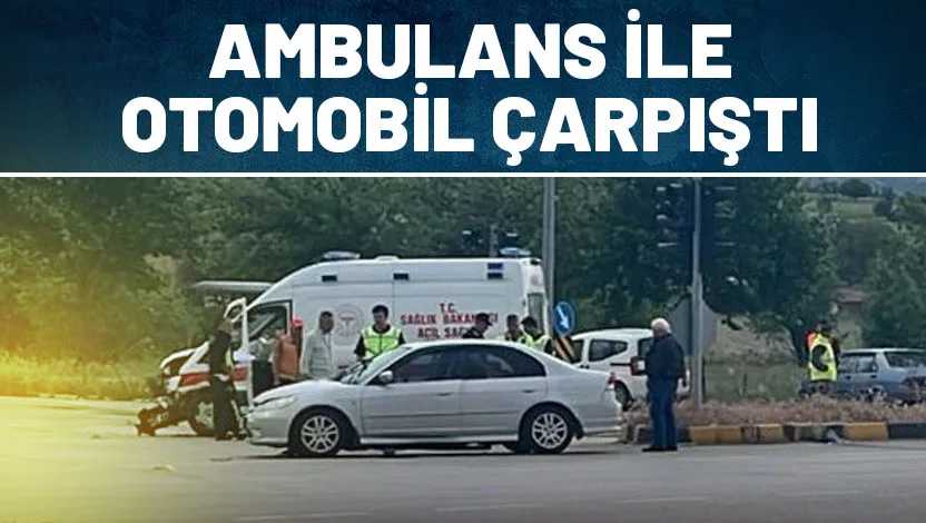 Isparta-Eğirdir karayolu Akkent Kavşağı’nda ambulans ile otomobil çarpıştı. Kazada 6