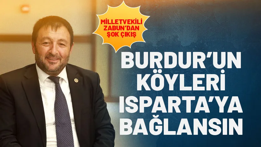 AK Parti Isparta Milletvekili Osman Zabun, Isparta–Antalya Dereboğazı yolu üzerinde