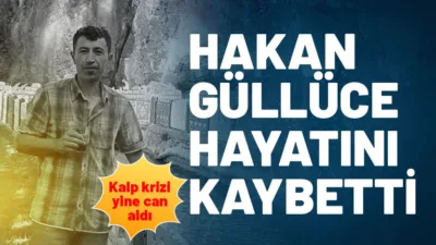 Isparta’nın Şarkikaraağaç ilçesi Yukarıdinek Köyü nüfusuna kayıtlı Hakan Güllüce, geçirdiği