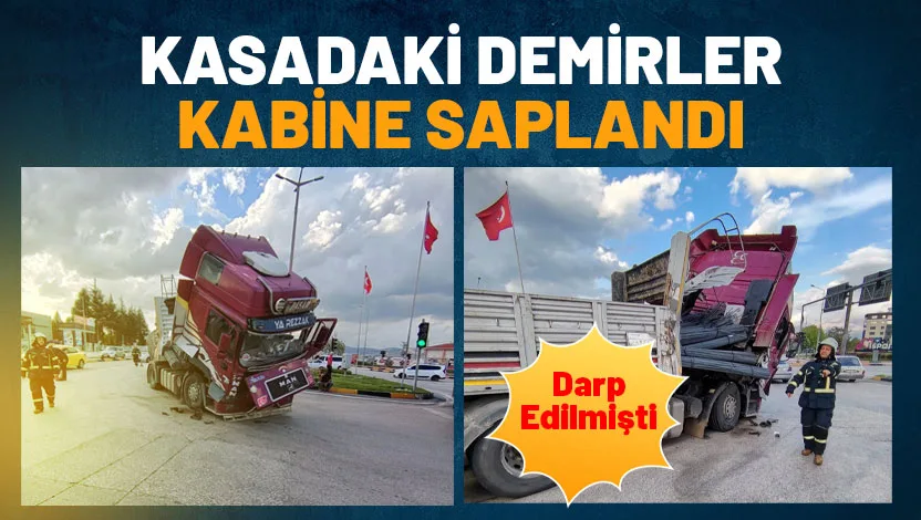 Isparta’da seyir halindeki bir tırda yaşanan olay, büyük bir tehlike