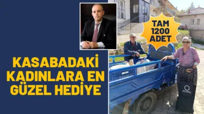 Çarıksaraylar Kasabası’nda, sosyal belediyecilik projelerine bir yenisi daha eklendi. Çarıksaraylar