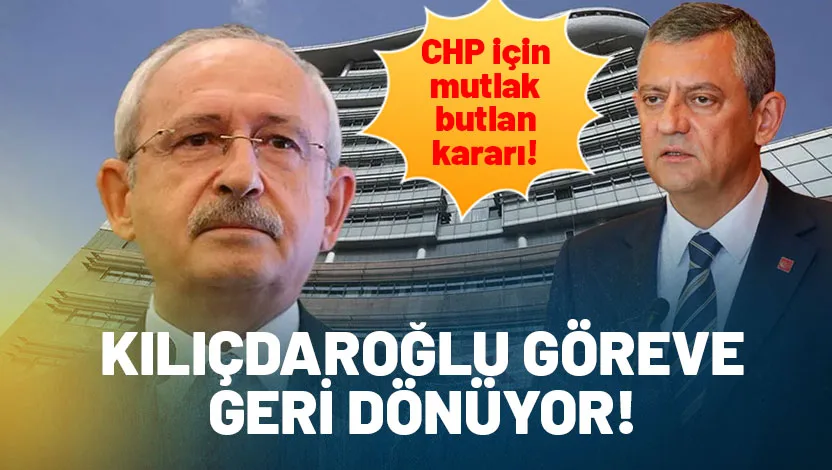 CHP'nin istinafa taşınan kurultay davasıyla ilgili mutlak butlan kararı verildi.