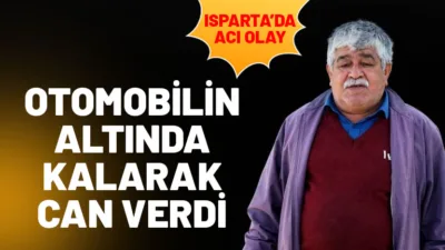 Isparta'nın Eğirdir ilçesine bağlı Mahmatlar Köyü'nde hareket eden otomobilini durdurmaya