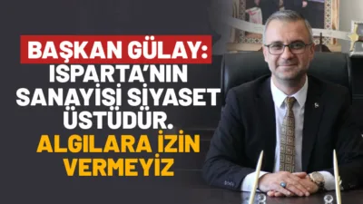 MHP Isparta İl Başkanı Osman Gülay, Isparta Deri İhtisas ve