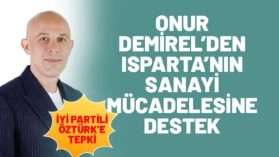 Yeni Parti Isparta Belediye Meclis Üyesi Onur Demirel, İYİ Parti