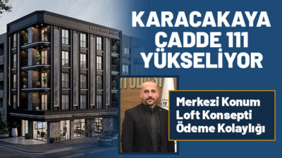 Hızırbey Mahallesi’nde, Camlı Camii karşısında hayata geçirilen Karacakaya Cadde 111,